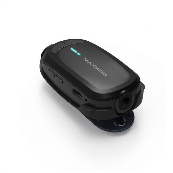 MAXMEEN EM-50 Wireless Microphone System لاقط لاسلكي ماكسمين جيبي مناسب للمدارس والإحتفالات حجم صغير جودة عالية مع قابلية الشحن ضمان سنة